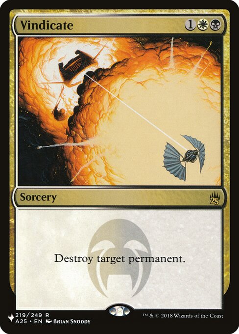 Vindicate (A25-219) [The List]