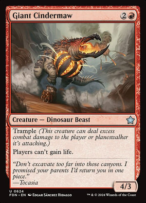 Giant Cindermaw (624) [Foundations]