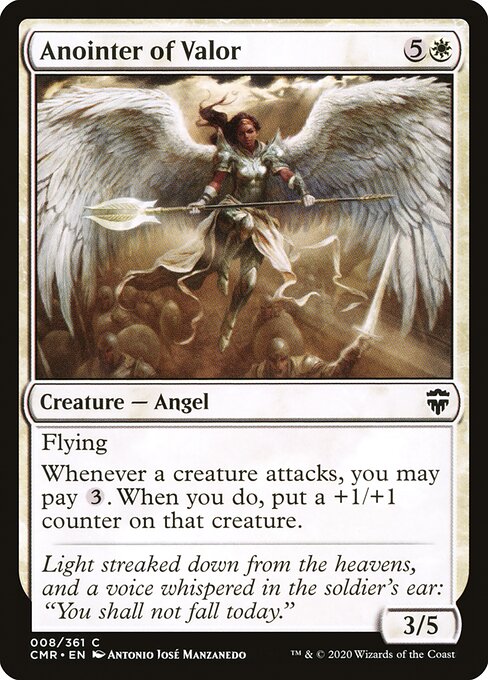 Anointer of Valor (8) [Commander Legends]