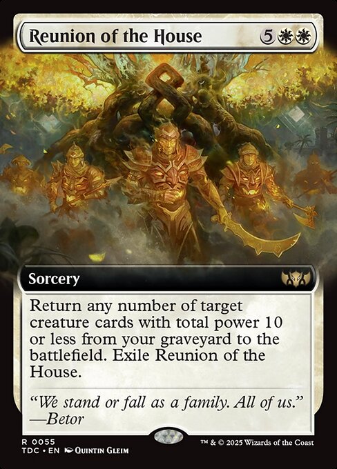 Reunion of the House (55) [Tarkir: Dragonstorm Commander]