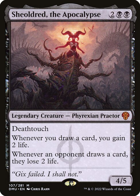 Sheoldred, the Apocalypse (107) [Dominaria United]