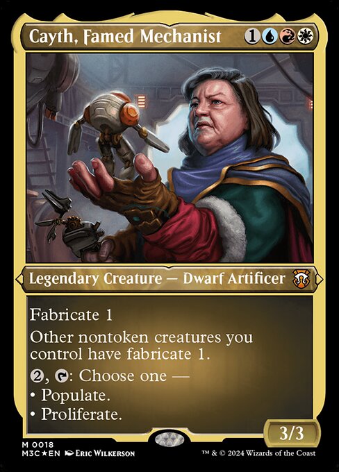 Cayth, Famed Mechanist (18) [Modern Horizons 3 Commander]