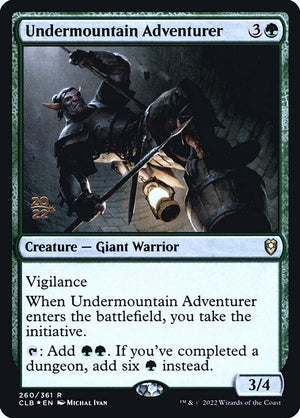 Undermountain Adventurer (260s) [Battle for Baldur's Gate Promos]