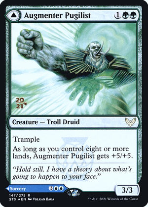 Augmenter Pugilist // Echoing Equation (147s) [Strixhaven: School of Mages Promos]