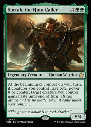 Surrak, the Hunt Caller (647) [Foundations]