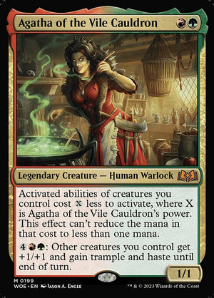 Agatha of the Vile Cauldron (199) [Wilds of Eldraine]