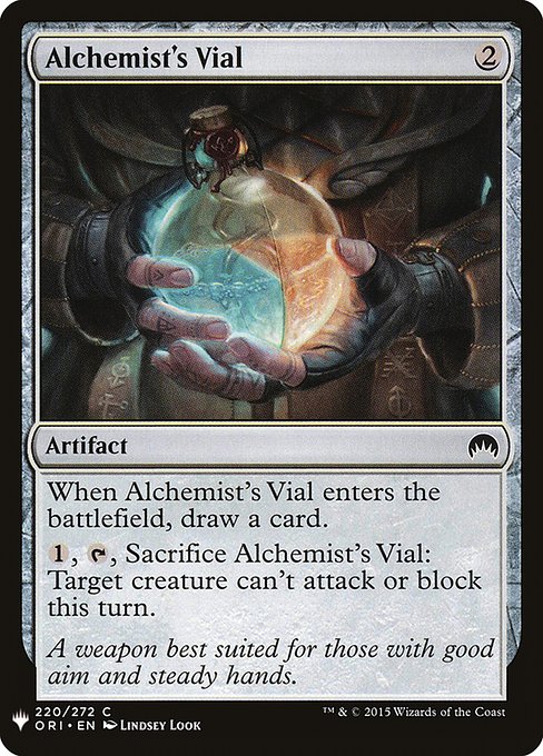 Alchemist's Vial (ORI-220) [The List]