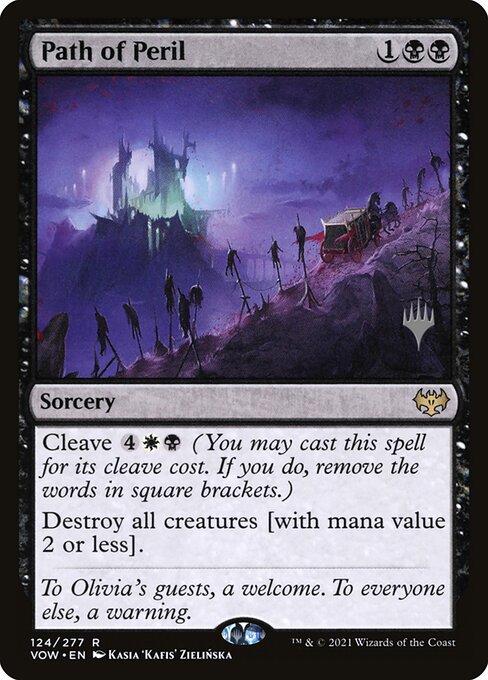 Path of Peril (124p) [Innistrad: Crimson Vow Promos]