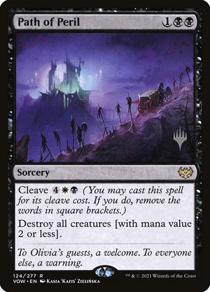 Path of Peril (124p) [Innistrad: Crimson Vow Promos]