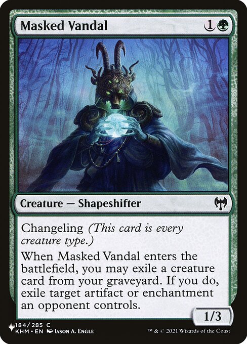 Masked Vandal (KHM-184) [The List]