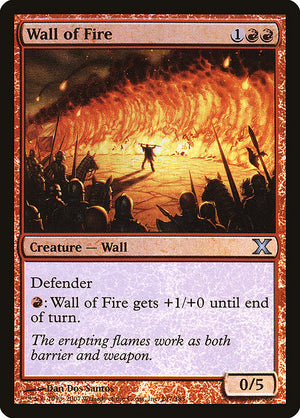 Wall of Fire (247★) [Tenth Edition]