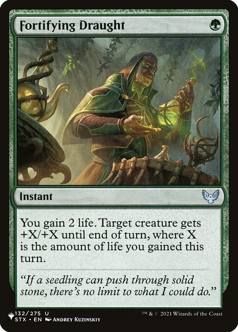 Fortifying Draught (STX-132) [The List]