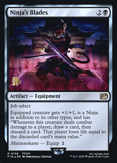 Ninja's Blades (108s) [Final Fantasy Promos]