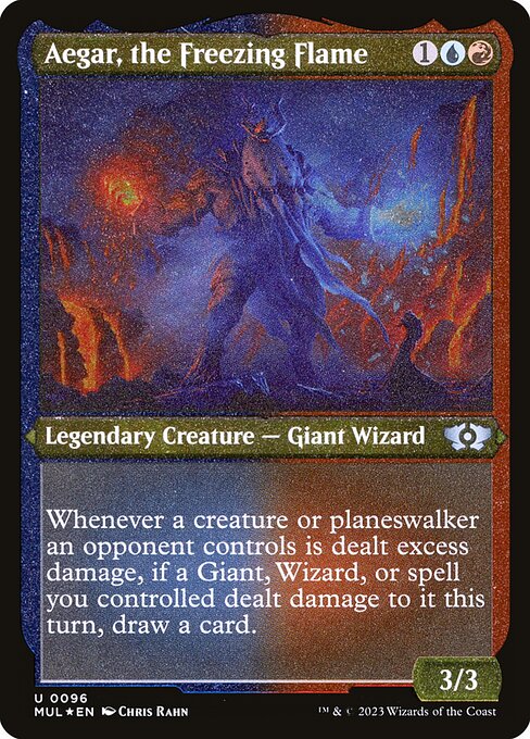 Aegar, the Freezing Flame (96) [Multiverse Legends]