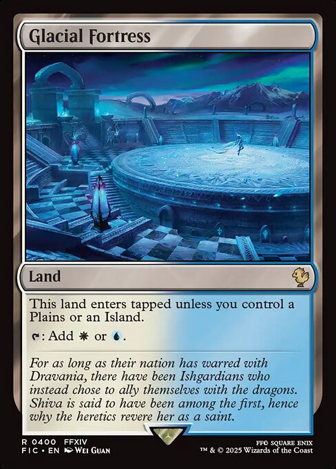 Glacial Fortress (400) [Final Fantasy Commander]