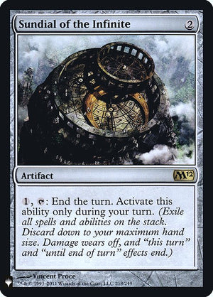 Sundial of the Infinite (M12-218) [The List]