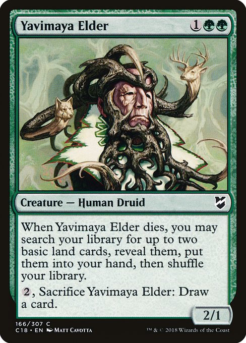 Yavimaya Elder (166) [Commander 2018]