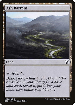 Ash Barrens (227) [Commander 2019]