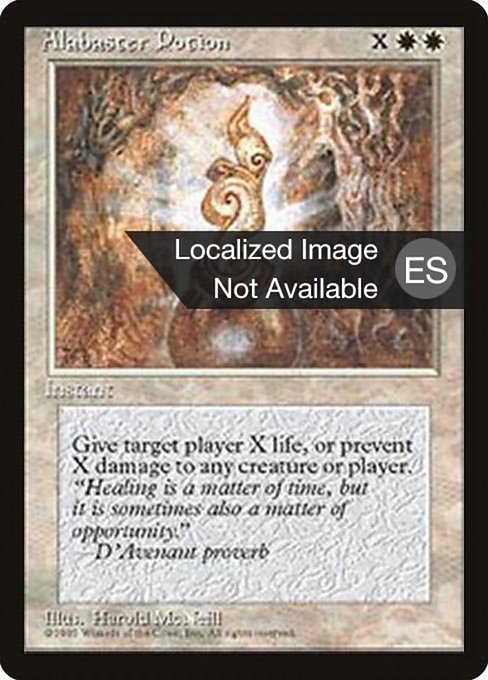 Alabaster Potion (1) [Fourth Edition Foreign Black Border]