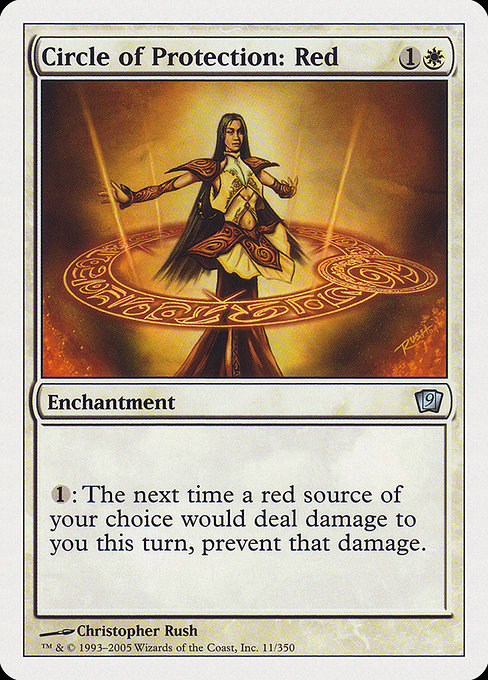 Circle of Protection: Red (11) [Ninth Edition]