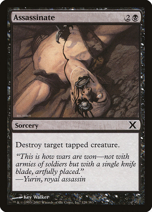 Assassinate (128) [Tenth Edition]