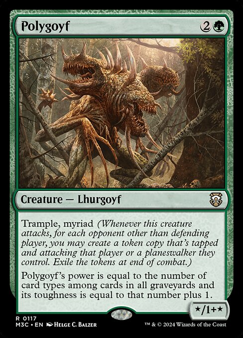 Polygoyf (117) [Modern Horizons 3 Commander]
