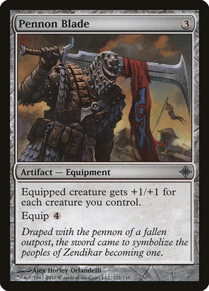 Pennon Blade (221) [Rise of the Eldrazi]