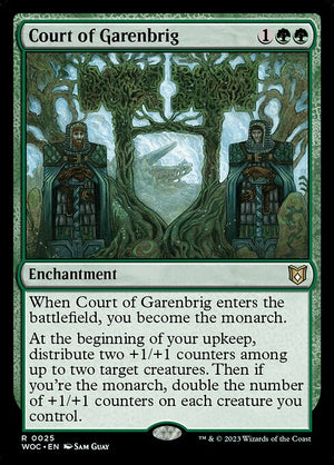 Court of Garenbrig (25) [Wilds of Eldraine Commander]
