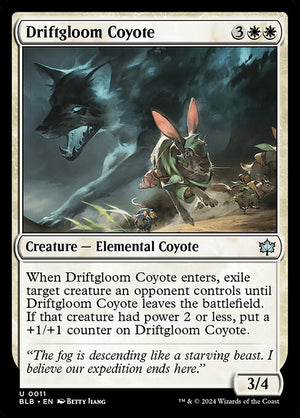 Driftgloom Coyote (11) [Bloomburrow]