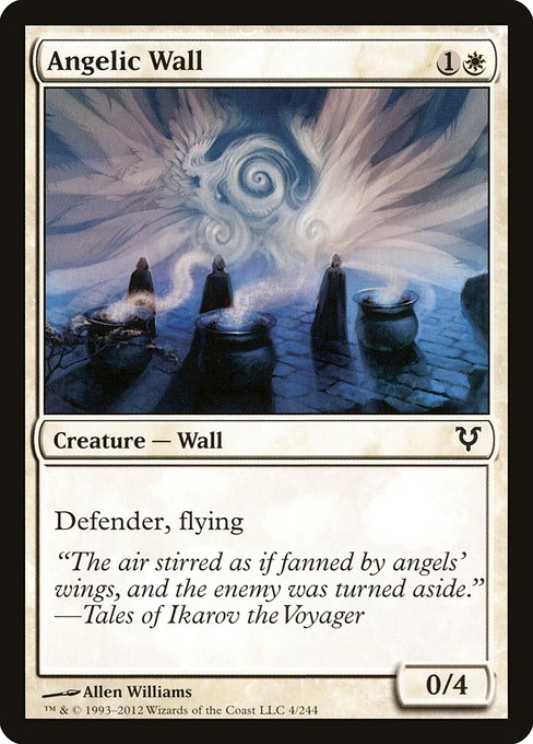 Angelic Wall (4) [Avacyn Restored]
