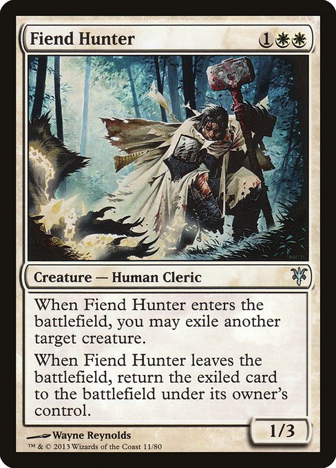 Fiend Hunter (11) [Duel Decks: Sorin vs. Tibalt]