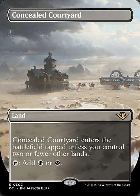 Concealed Courtyard (302) [Outlaws of Thunder Junction]