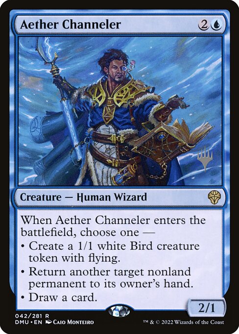 Aether Channeler (42p) [Dominaria United Promos]