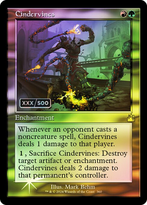 Cindervines (360z) [Ravnica Remastered]