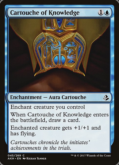 Cartouche of Knowledge (45) [Amonkhet]