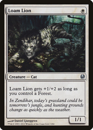 Loam Lion (5) [Duel Decks: Ajani vs. Nicol Bolas]