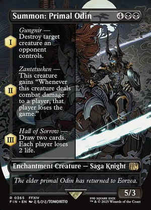 Summon: Primal Odin (365) [Final Fantasy]