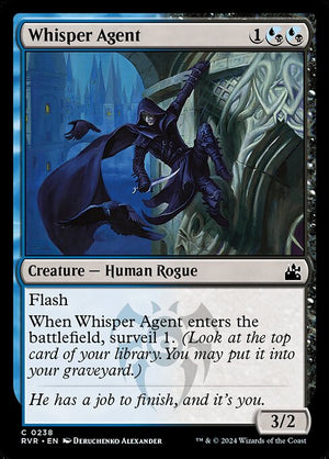 Whisper Agent (238) [Ravnica Remastered]