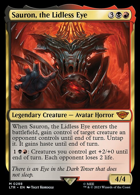 Sauron, the Lidless Eye (288) [The Lord of the Rings: Tales of Middle-earth]