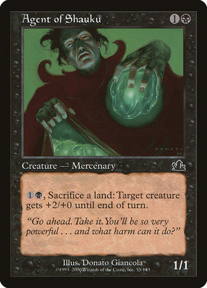 Agent of Shauku (55) [Prophecy]