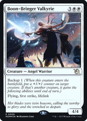 Boon-Bringer Valkyrie (9s) [March of the Machine Promos]