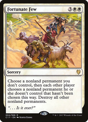 Fortunate Few (4) [Commander 2017]