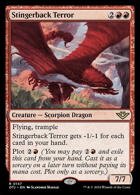 Stingerback Terror (147) [Outlaws of Thunder Junction]
