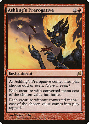 Ashling's Prerogative (150) [Lorwyn]