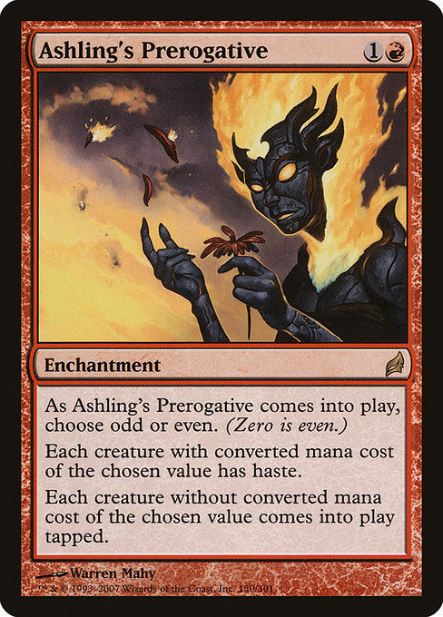 Ashling's Prerogative (150) [Lorwyn]