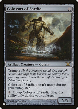 Colossus of Sardia (10E-317) [The List]