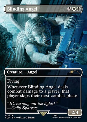 Blinding Angel (1379) [Secret Lair Drop] [Borderless]