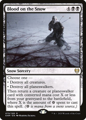 Blood on the Snow (79) [Kaldheim]