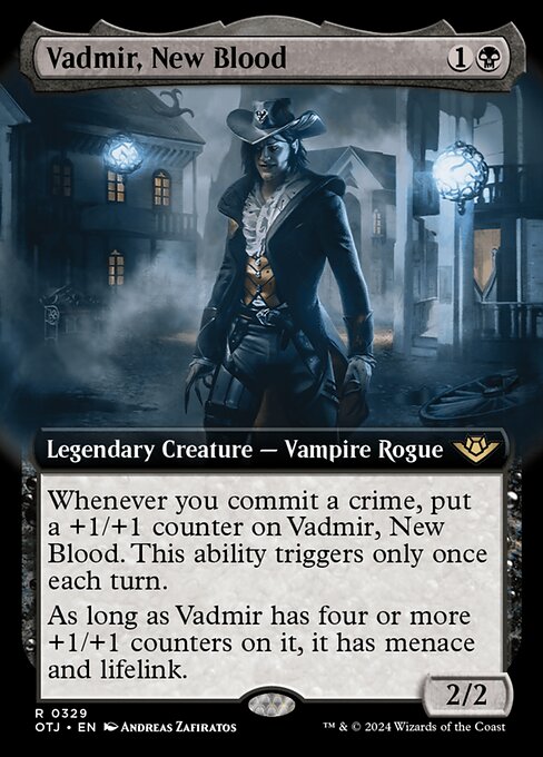 Vadmir, New Blood (329) [Outlaws of Thunder Junction]