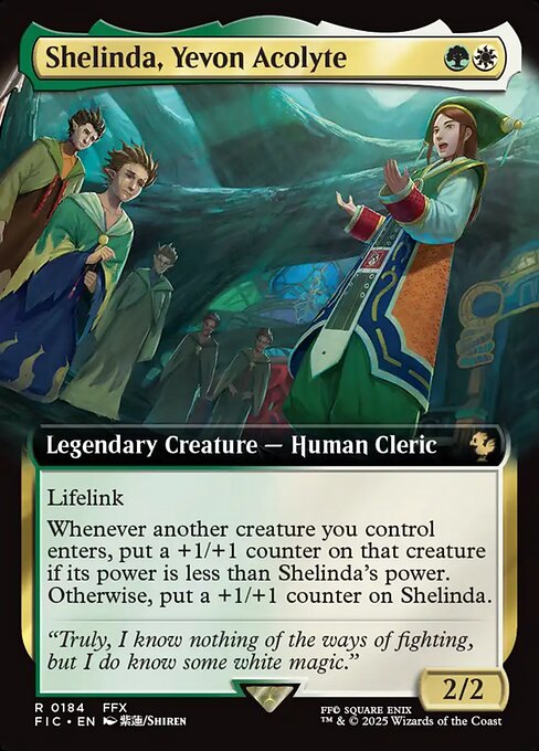 Shelinda, Yevon Acolyte (184) [Final Fantasy Commander]